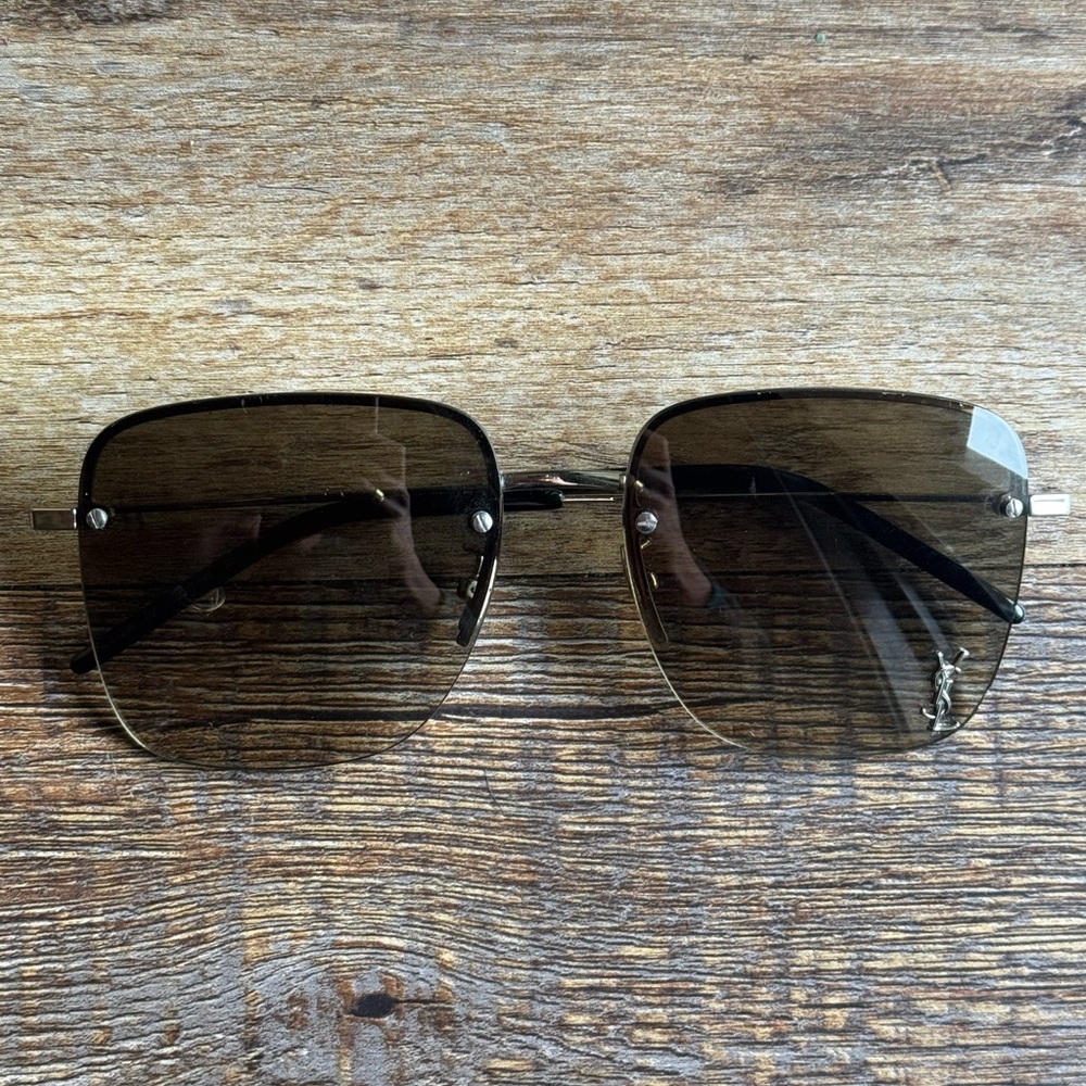 58mm Aviator YSL sunglasses